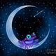 🐸 Moon Frog logo