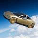 Flying Tesla Robotaxi logo