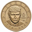 Trump $1 Coin logo