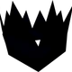 Black Partyhat logo