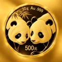 熊猫金币 logo