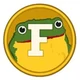 frog coin logo