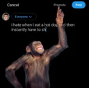 The X Monkey logo